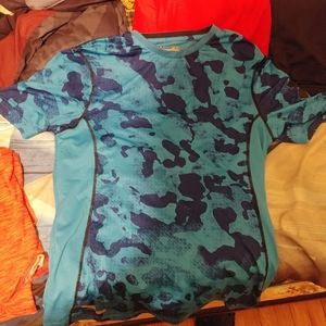 Under Armour Blue Camo Shirt
